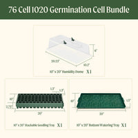 76-Cell 1020 Germination Cell Bundle – view 3