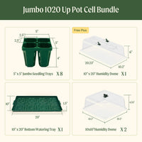 Jumbo 1020 Up-Pot Cell Bundle – view 3