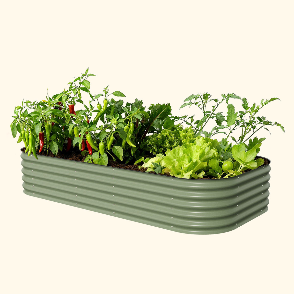 17in Tall 10-in-1 Jumbo Modular Raised Garden Bed Kit – view 1