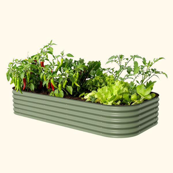 17in Tall 10-in-1 Jumbo Modular Raised Garden Bed Kit – view 1