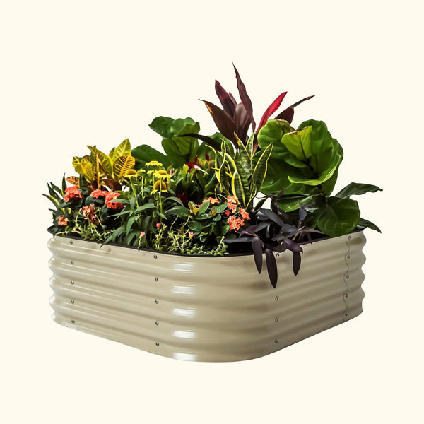 14in Tall 4-in-1 Small Modular Raised Garden Bed Kit – view 1