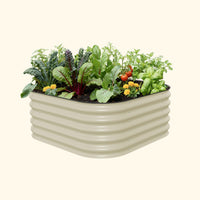 17in Tall 4-in-1 Small Modular Raised Garden Bed Kit – view 3