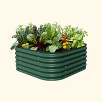 17in Tall 4-in-1 Small Modular Raised Garden Bed Kit – view 4