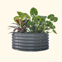 17in Tall 42in Round Raised Garden Bed Kit – view 3