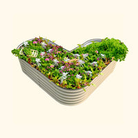 17in Tall L-Shaped Raised Garden Bed Kit - Standard – view 2