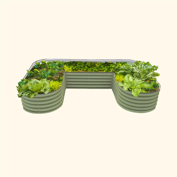 17in Tall U-Shaped Raised Garden Bed Kit - Standard – view 1