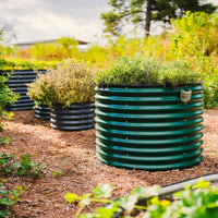 32in Extra Tall 42in Round Raised Garden Bed Kit – view 5
