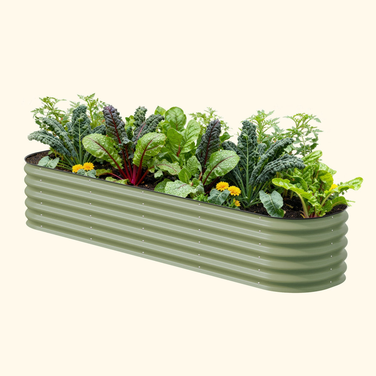 17in Tall 9-in-1 Large Modular Raised Garden Bed Kit – view 1