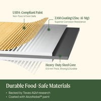 16in Tall Woodgrain 2ft x 8ft Raised Garden Bed – view 5