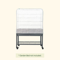 Greenhouse Frost Cover & Trellis System for Elevated Beds – 2ft x 6ft, Frame + Cover – view 4