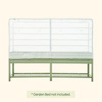 Greenhouse Frost Cover & Trellis System for Elevated Beds – 2ft x 6ft, Frame + Cover – view 6