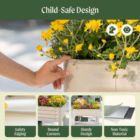 Kids First Elevated Garden Bed 1.3ft x 3ft – view 6