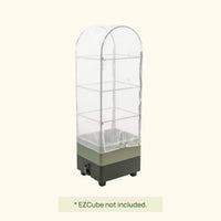 Mesh Cover & Trellis System for EZCube Planter 21in x 24in – Frame + Cover – view 3