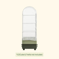 Mesh Cover & Trellis System for EZCube Planter 21in x 24in – Frame + Cover – view 4