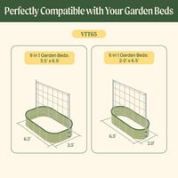 Metal Frame String Trellis – for 6.5ft Beds – view 4