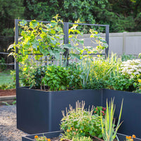 Modern Pro Privacy Wall Trellis – view 1